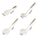 Silicone Kitchen Utensils Set by Axyaa - Non-stick Cooking Tools - Heat-resistant & Durable
