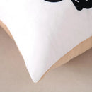 Nordic Line Drawing Cushion Cover for Home Decor by Axyaa