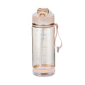 Axyaa 800ml Sports Water Bottle with Straw, Leak Proof for Camping & Hiking