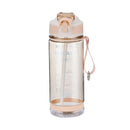 Axyaa 800ml Sports Water Bottle with Straw, Leak Proof for Camping & Hiking