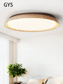 Axya Stone Retro Round LED Ceiling Lamp for Living Room Office Lighting