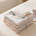 Axyaa Cotton Gauze Throw Blanket, AB Side Towel for Home, Travel & Kids