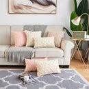 Axyaa Plush Faux Wool Cushion Cover for Sofa, Soft and Cozy 50x50cm Home Pillow Case