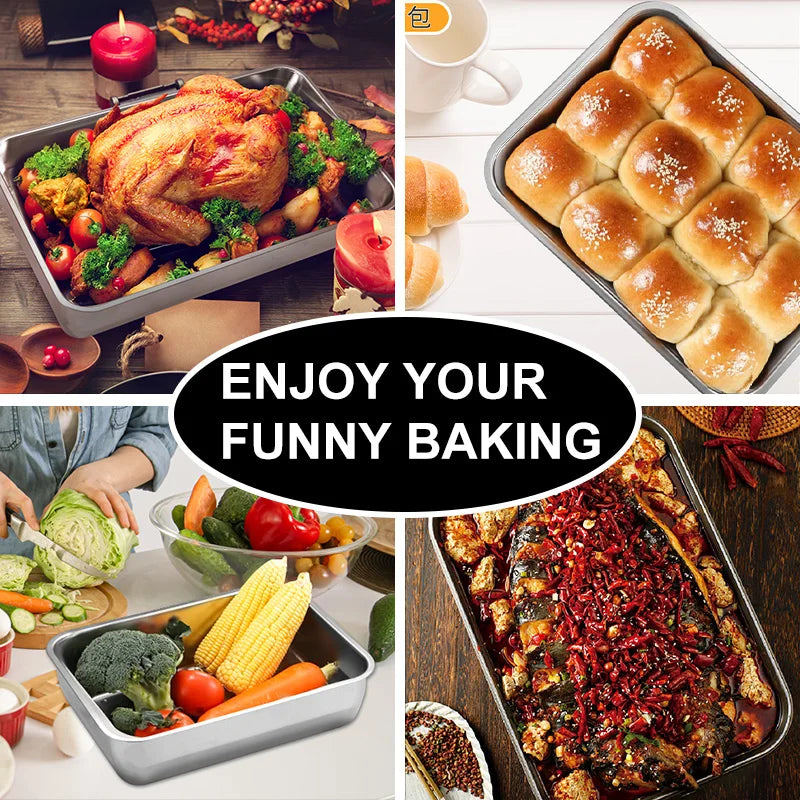 Stainless Steel Barbecue Tray Organizer by Axyaa