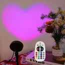 Axyaa Sunset Love Rainbow Projection LED Desk Lamp