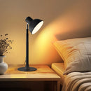 Axyaa Nordic Iron LED Table Lamp for Study, Bedroom, and Bedside Reading