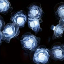 Axyaa Rose LED Outdoor Garden Decorative String Lights
