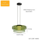Axyaa Glass Pendant Light - Modern Minimalist LED Chandelier for Home, Restaurant, Bar