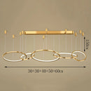 Axyaa Modern Pendant Lights Ceiling Chandeliers for Dining Room