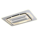 Axyaa Bladeless LED Ceiling Fan Light with Remote Control for Home Decor