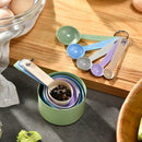 Axyaa Colorful Measuring Tools Set for Baking and Cooking
