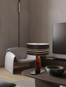 Axyaa Black Marble Designer Table Lamp Nightstand Light Luxury Home Decor