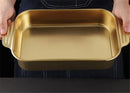 Axya Stainless Steel Golden Fish BBQ Tray Plate for Grilled Dumplings