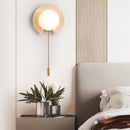 Axyaa Vintage Wabi Sabi Style Wall Lamp with Switch for Bedroom or Staircase