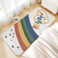 Axyaa Minimalist Bedroom Lamb Wool Floor Mat