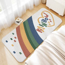 Axyaa Minimalist Bedroom Lamb Wool Floor Mat