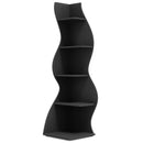 Axyaa Modern 5-Tier Corner Bookshelf Plant Stand & Small Storage Rack