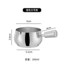 Axyaa Stainless Steel Sauce Cup with Handle 100ml - Set of 2