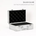 Axyaa Aluminum Instrument Case, Impact Resistant, Portable with Sponge, Safety Equipment.