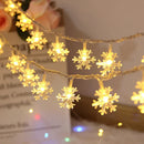 Axyaa Snowflake Fairy String Lights: Christmas & Wedding Decor