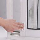 Axyaa Oval Self-adhesive Door Handles, 4Pcs - Non-slip Grip for Doors, Windows, Cabinets