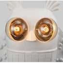 Axyaa Owl Wall Lamp: Nordic Resin Postmodern Design for Living Room Bedroom Home Art Decor