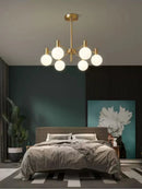 Axyaa Luxury Magic Bean Nordic Chandelier for Living Room, Dining & Bedroom