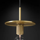 Axyaa Gold LED Pendant Light - Luxury Nordic Retro Design