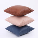 Axyaa Soft Leather-cloth Cushion Cover for Living Room Sofa, Car, Chair Home Decor