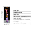 Axyaa Nordic Blue Floor Lamp: Modern LED Decorative Light for Living Room