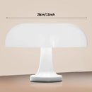 Axyaa Classic Mushroom Table Lamp Modern Design Orange Bedroom Bedside Danish Style
