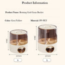 Axyaa Rotating Rice & Grain Storage with Measuring Cylinder and Sealed Lid