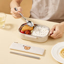 Axyaa Stainless Steel Outdoor Dinnerware Set with Waterproof Cutlery Bag