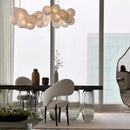 Axyaa Modern LED Ceiling Chandelier Pendant Indoor Lighting