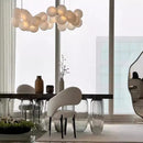 Axyaa Modern LED Ceiling Chandelier for Bedroom and Dining Room