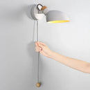Axyaa Matte Metal Directional Wall Lamp with Replaceable E14 Bulb.
