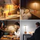 Axyaa Rechargeable LED Desk Lamp for Ambiance Lighting
