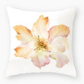 Axyaa Owl Floral Plant Pattern Printed Throw Pillow Cover