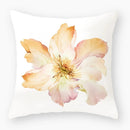 Axyaa Owl Floral Plant Pattern Printed Throw Pillow Cover