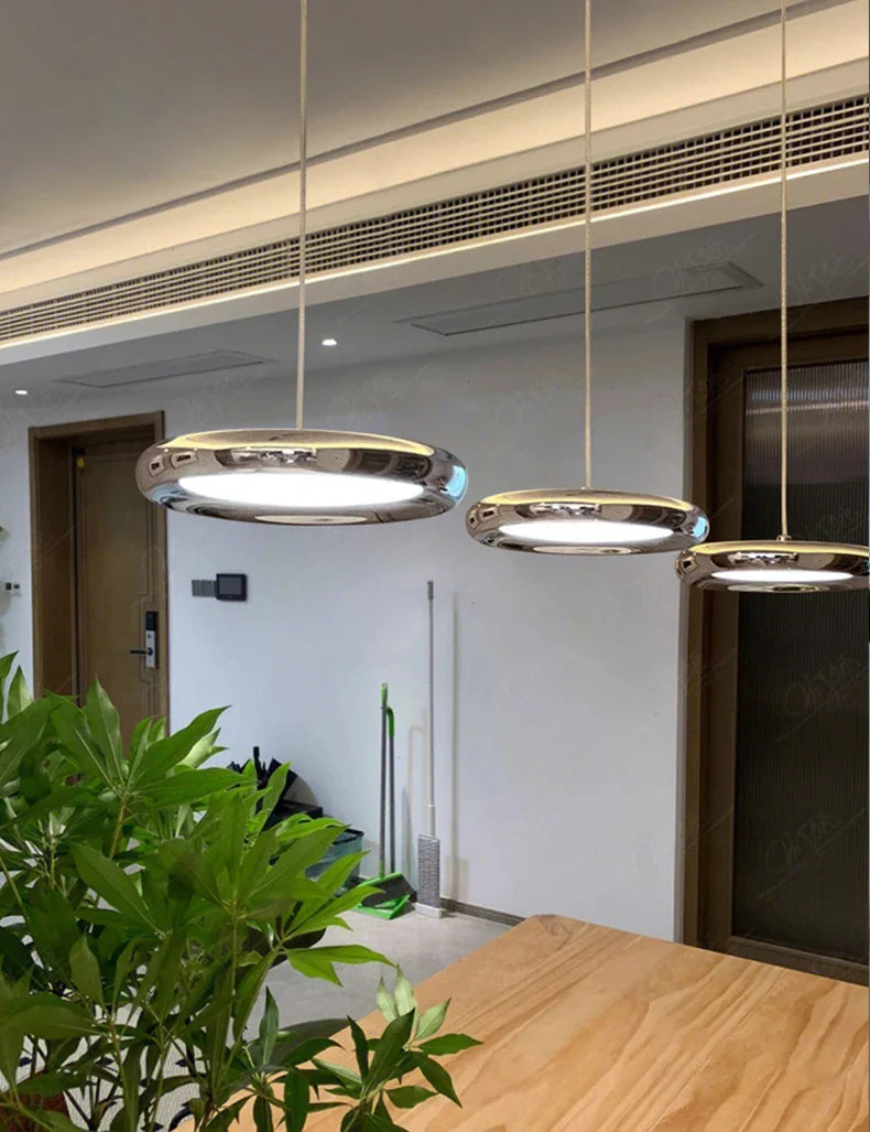 Axyaa Nordic Pendant Lights: Modern Minimalist LED Hanging Lamp