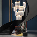 Axyaa Modern LED Chandelier for Indoor Dining Room Lighting