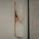 Axyaa Copper Marble Wall Lamp: Modern Luxury Nordic Lighting for Living Room, Bedroom, Aisle