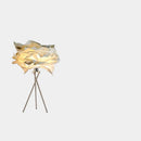 Axya Cloud Paper Floor Lamp with LED Artistic Lighting for Living Room and Bedroom