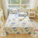 Axyaa Small Fresh Jet Cotton Sheet Single: Ideal for Student Dorms