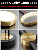 Axyaa LED Nordic Chandelier: Brightness Dimmable for Home Decor, Living Room, Dining Room