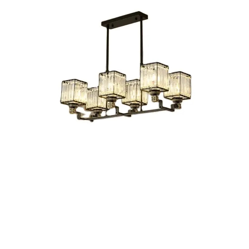 Axyaa Crystal Chandelier: Modern Elegance for Home, Restaurant, and Bedroom