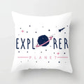 Axyaa Astronaut Theme Polyester Pillowcase Sofa Chair Cover 45x45cm