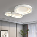 Axyaa Nordic LED Ceiling Lamp with Remote Control for Modern Home Lighting