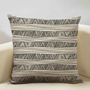 Axyaa Geometric Aztec Boho 45x45cm Linen Pillowcase for Home Sofa Decor