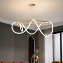 Axyaa Modern LED Ceiling Chandelier for Dining Room Kitchen Bar Lighting